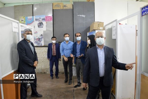 بازدید سرزده معاون تربیت بدنی و سلامت آموزش و پرورش استان بوشهر از سازمان دانش آموزی  استان