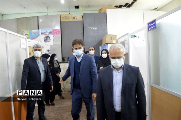 بازدید سرزده معاون تربیت بدنی و سلامت آموزش و پرورش استان بوشهر از سازمان دانش آموزی  استان