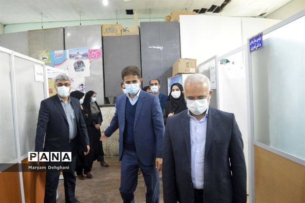 بازدید سرزده معاون تربیت بدنی و سلامت آموزش و پرورش استان بوشهر از سازمان دانش آموزی  استان