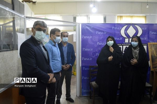 بازدید سرزده معاون تربیت بدنی و سلامت آموزش و پرورش استان بوشهر از سازمان دانش آموزی  استان