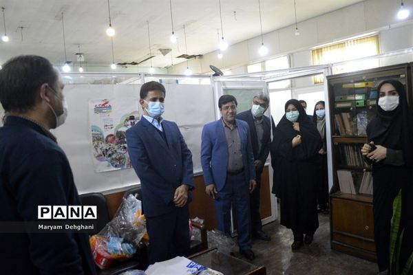 بازدید سرزده معاون تربیت بدنی و سلامت آموزش و پرورش استان بوشهر از سازمان دانش آموزی  استان