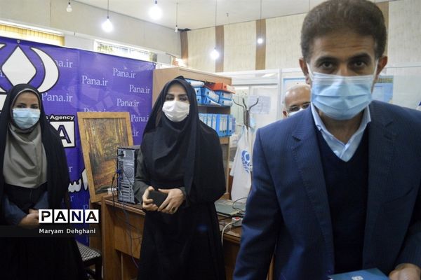 بازدید سرزده معاون تربیت بدنی و سلامت آموزش و پرورش استان بوشهر از سازمان دانش آموزی  استان