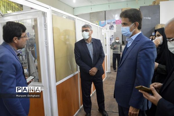 بازدید سرزده معاون تربیت بدنی و سلامت آموزش و پرورش استان بوشهر از سازمان دانش آموزی  استان