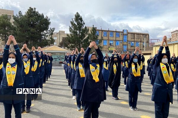 برگزاری مانور یاوران انقلاب در فشافویه