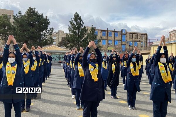 برگزاری مانور یاوران انقلاب در فشافویه