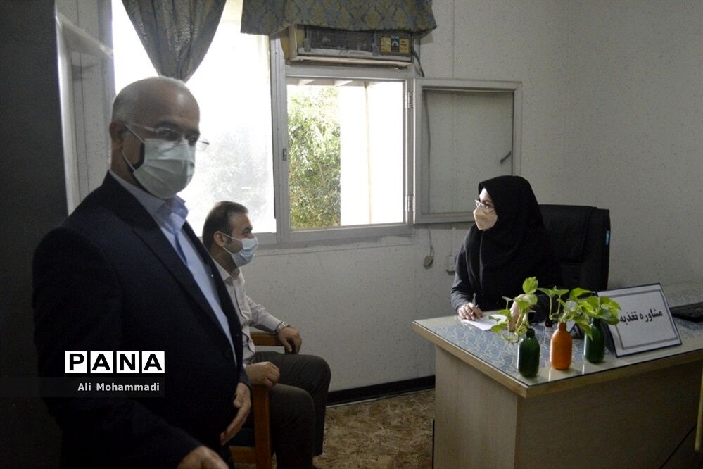 مشاوره رایگان تغذیه همکاران اداره‌کل آموزش و پرورش استان بوشهر