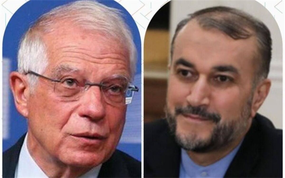 رایزنی بورل و امیرعبداللهیان درباره مذاکرات وین
