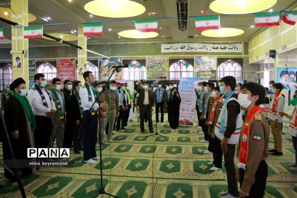 مانور یاوران انقلاب سازمان دانش‌آموزی استان لرستان