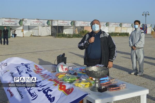همایش پیاده‌روی همکاران فرهنگی در بوشهر
