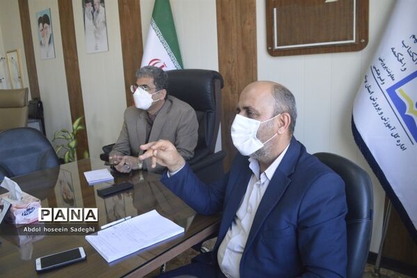 جلسه مسئولان و دبیران کنگره شهدای فرهنگی و دانش‌آموز آموزش و پرورش استان بوشهر