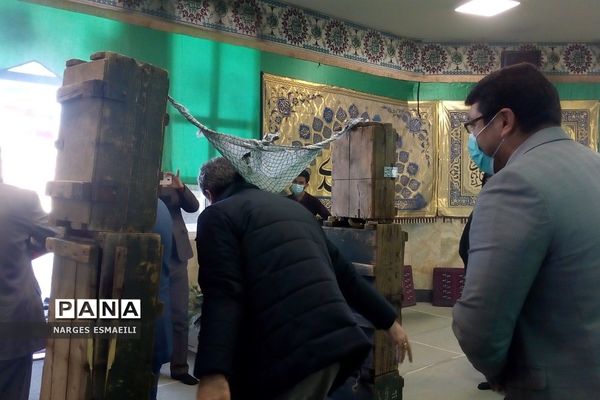 مراسم راهیان نور در نورالشهدا پردیس