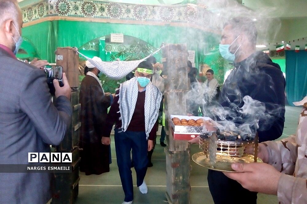 مراسم راهیان نور در نورالشهدا پردیس