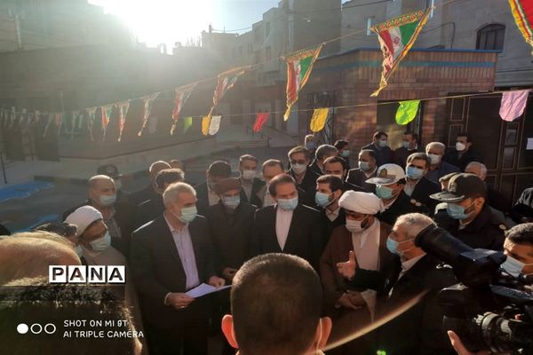افتتاح طرح های آموزشی با حضور وزیر آموزش و پرورش در شهرستان پیشوا