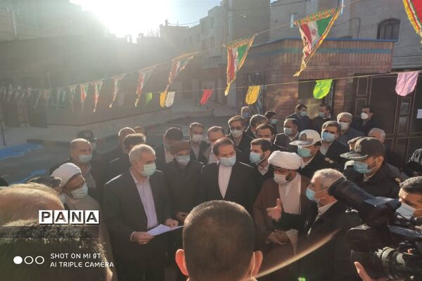 افتتاح طرح های آموزشی با حضور وزیر آموزش و پرورش در شهرستان پیشوا
