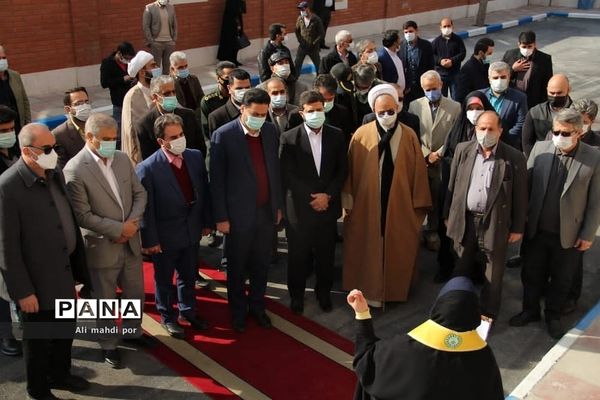 مراسم افتتاح مدرسه خیر‌ساز امام جواد(ع) در ناحیه یک شهرری