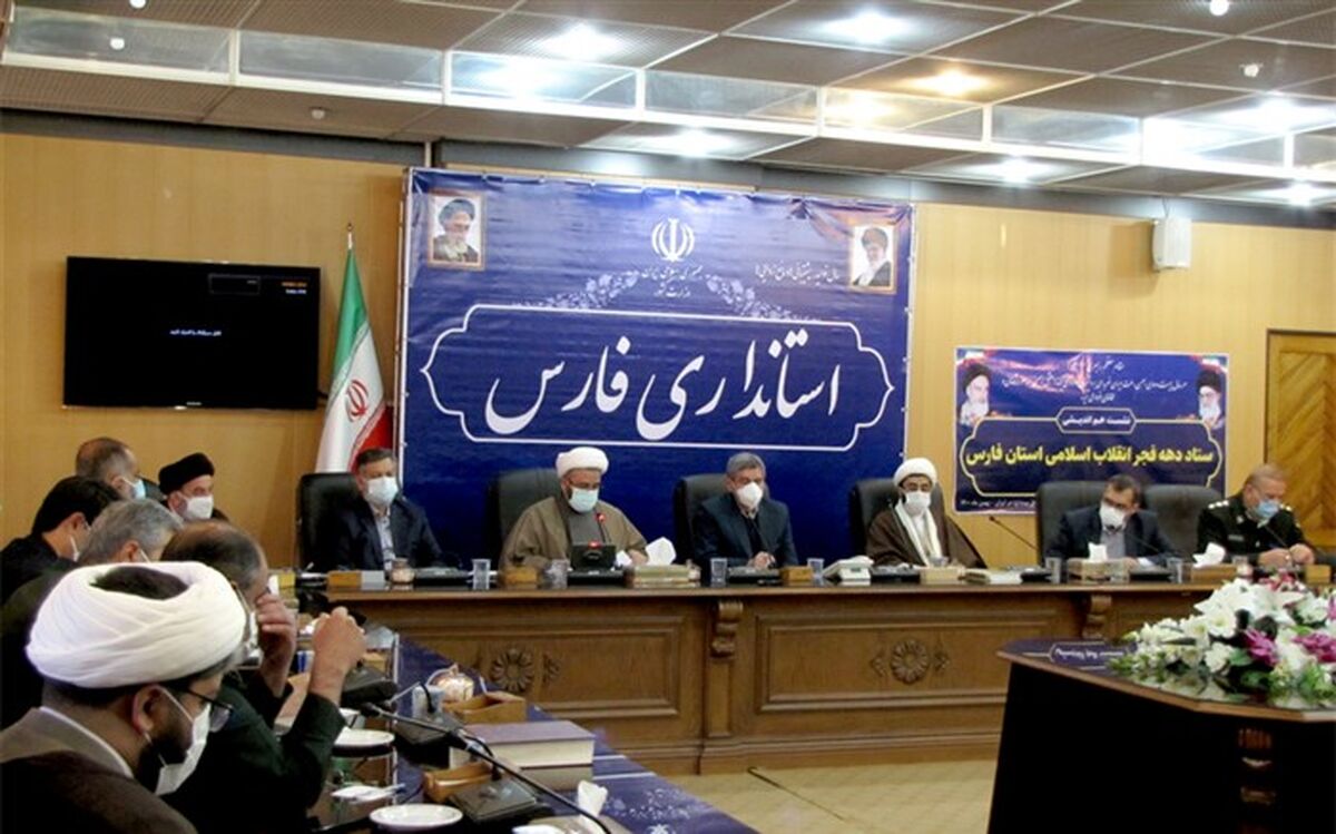 برگزاری مراسم ۲۲ بهمن به‌صورت خودروپیمایی در استان فارس