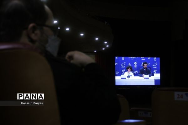 نشست خبری فیلم «بدون قرار قبلی» در چهلمین جشنواره فیلم فجر