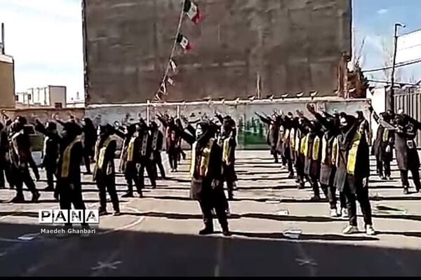 برگزاری مانور یاوران انقلاب در شهرستان پردیس