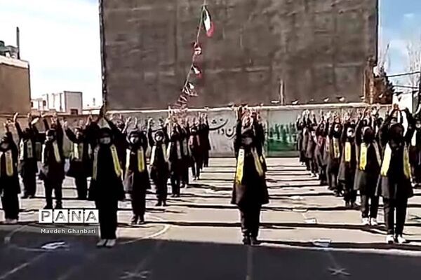 برگزاری مانور یاوران انقلاب در شهرستان پردیس