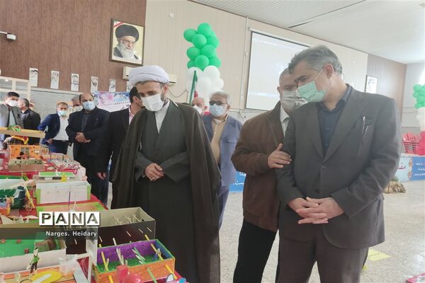 افتتاح نمایشگاه ورزشی شهید اسفندیاری و شهید شیرعلی در شهرستان امیدیه