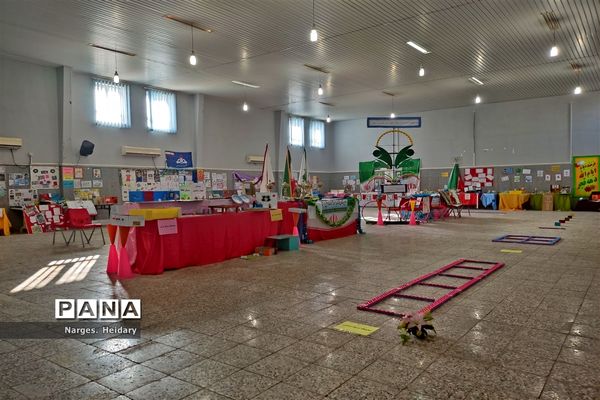 افتتاح نمایشگاه ورزشی شهید اسفندیاری و شهید شیرعلی در شهرستان امیدیه