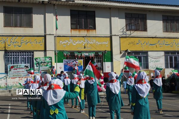 مانور تشکیلاتی یاوران انقلاب در گلوگاه