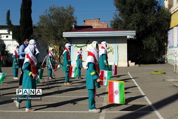 مانور تشکیلاتی یاوران انقلاب در گلوگاه