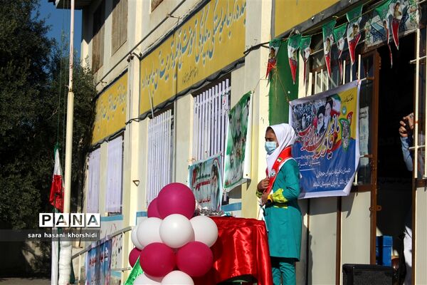 مانور تشکیلاتی یاوران انقلاب در گلوگاه