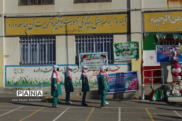 مانور تشکیلاتی یاوران انقلاب در گلوگاه