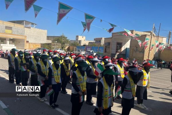 برگزاری همایش یاوران انقلاب در رامهرمز