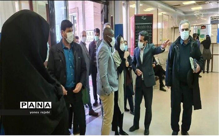 حضور مدیران ارشد منطقه‌ای کمیساریای عالی سازمان ملل در ورامین