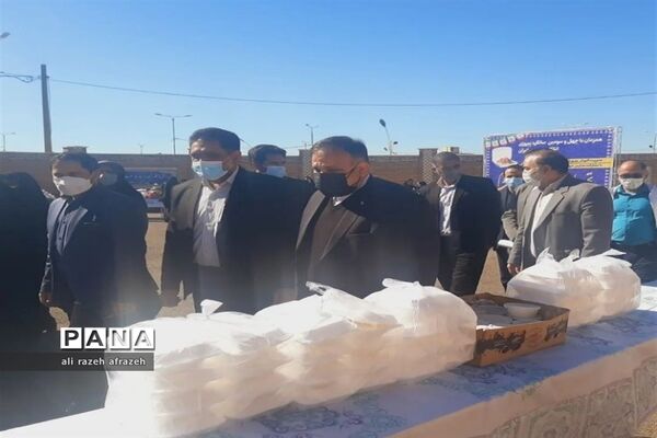 توزیع 1500 پرس غذای گرم جهت اطعام نیازمندان در اندیمشک