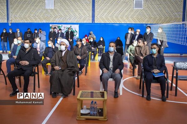 افتتاح سالن ورزشی خیرساز حاج محمد قاسمی فر در شهر نیم‌ور