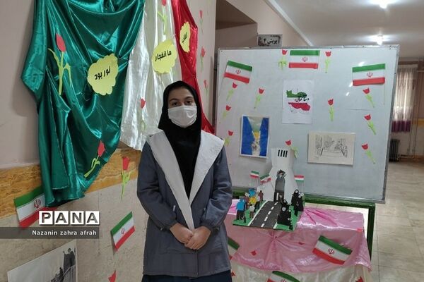 بازدید رئیس اتحادیه انجمن‌های اسلامی تهران از نمایشگاه‌های انقلاب مدارس رودهن