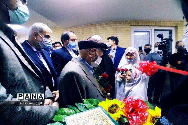 افتتاح آموزشگاه خیرساز با حضور وزیر آموزش و پرورش یوسف نوری در شهرستان قرچک