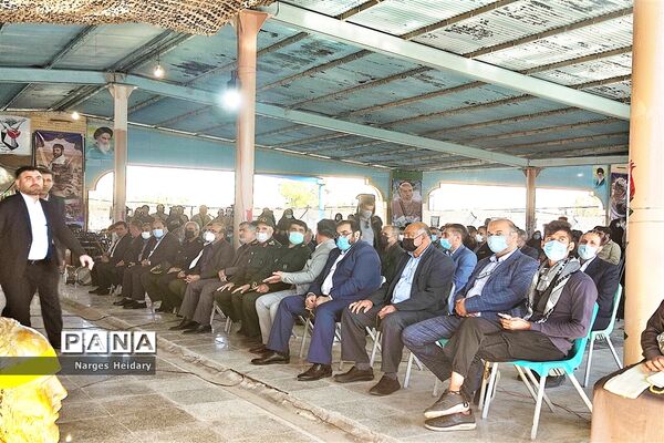 مراسم گرامیداشت اولین سالگرد عروج سردار خسرو کاووسی در امیدیه