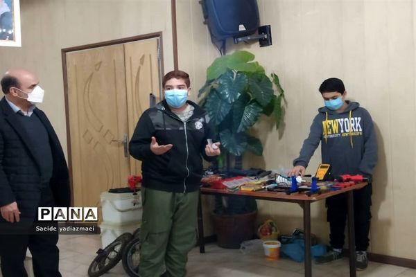 برپایی نمایشگاه مخترعان و نخبگان بسیجی منطقه ۱۵