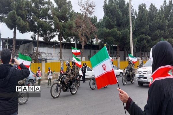 راهپیمایی یوم الله ۲۲بهمن در شهر قدس