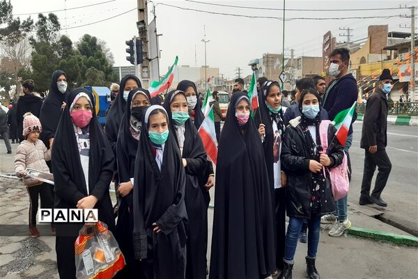 تجمع انقلابی راهپیمایی ۲۲ بهمن در قرچک