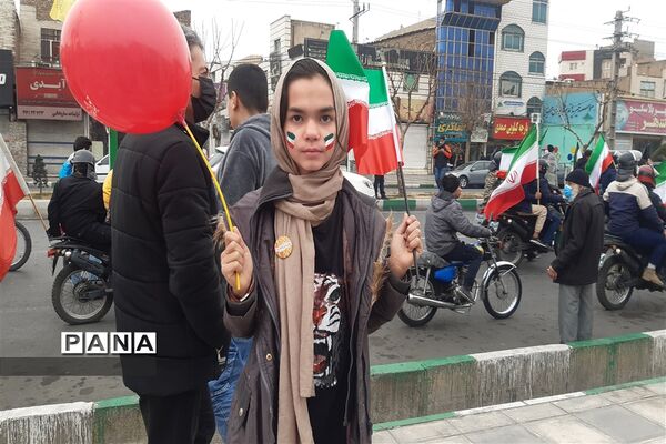 تجمع انقلابی راهپیمایی ۲۲ بهمن در قرچک