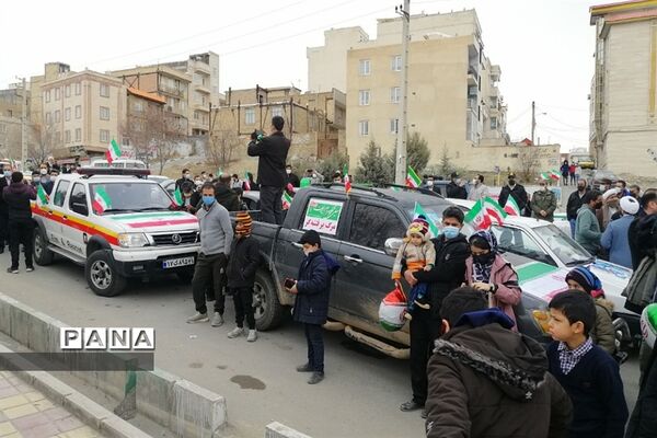 راهپیمایی باشکوه  22 بهمن در شهرستان دماوند