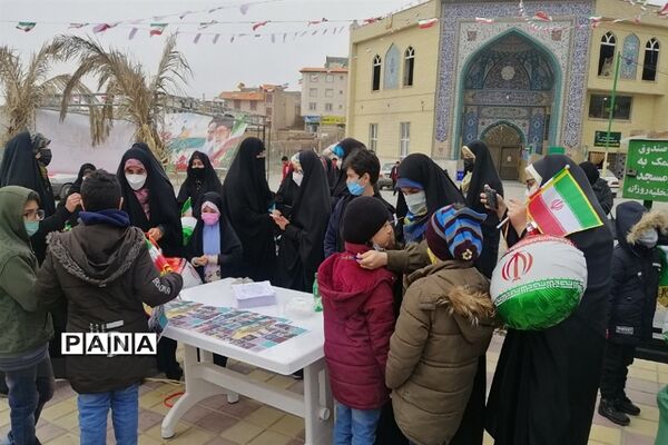 راهپیمایی باشکوه  22 بهمن در شهرستان دماوند