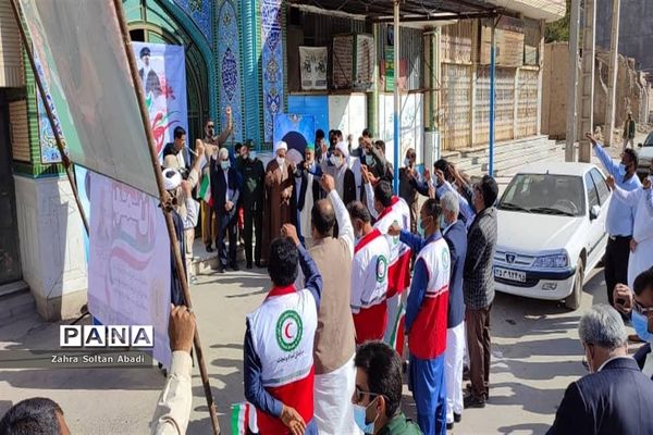 جشن سالگرد پیروزی انقلاب اسلامی در ایرانشهر