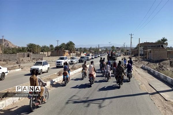 شور و شوق مردم بزمان در چهل و سومین جشن پیروزی انقلاب اسلامی