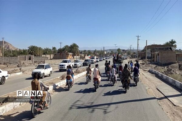 شور و شوق مردم بزمان در چهل و سومین جشن پیروزی انقلاب اسلامی