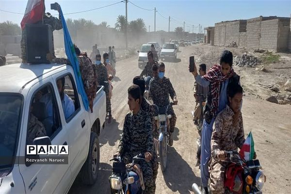 شور و شوق مردم بزمان در چهل و سومین جشن پیروزی انقلاب اسلامی