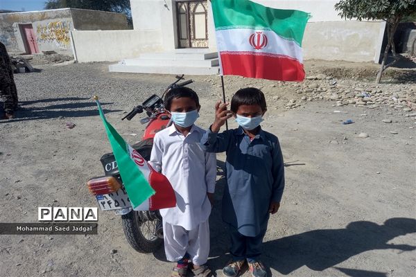 راهپیمایی خودرویی و موتوری ۲۲ بهمن در پیر سهراب