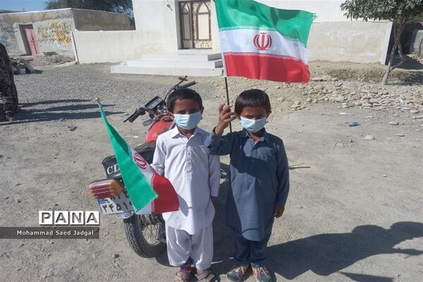 راهپیمایی خودرویی و موتوری ۲۲ بهمن در پیر سهراب