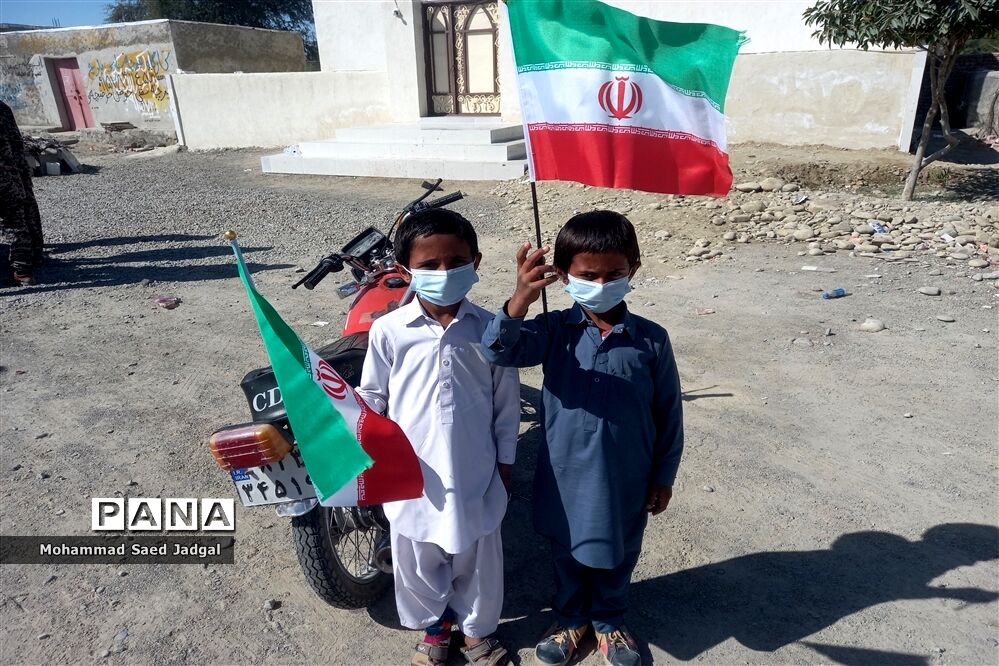 راهپیمایی خودرویی و موتوری ۲۲ بهمن در پیر سهراب