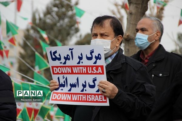 حضور باشکوه مردم شهرستان اسلامشهر در راهپیمایی یوم الله 22 بهمن